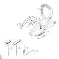 STIHL Handle frame (OEM 1130-791-4903)