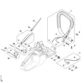 STIHL Handle tube -W- (OEM 1135-790-1702)