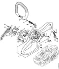 STIHL Handle housing (OEM 1137-790-1006)