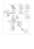 STIHL Throttle shaft with lever (OEM 1139-120-7100)