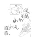 STIHL hood (OEM 1142-080-1601)