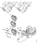 STIHL hood (OEM 1143-080-1631)