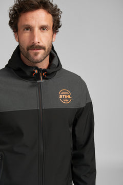 Softshell vest LOGO CIRCLE Heren