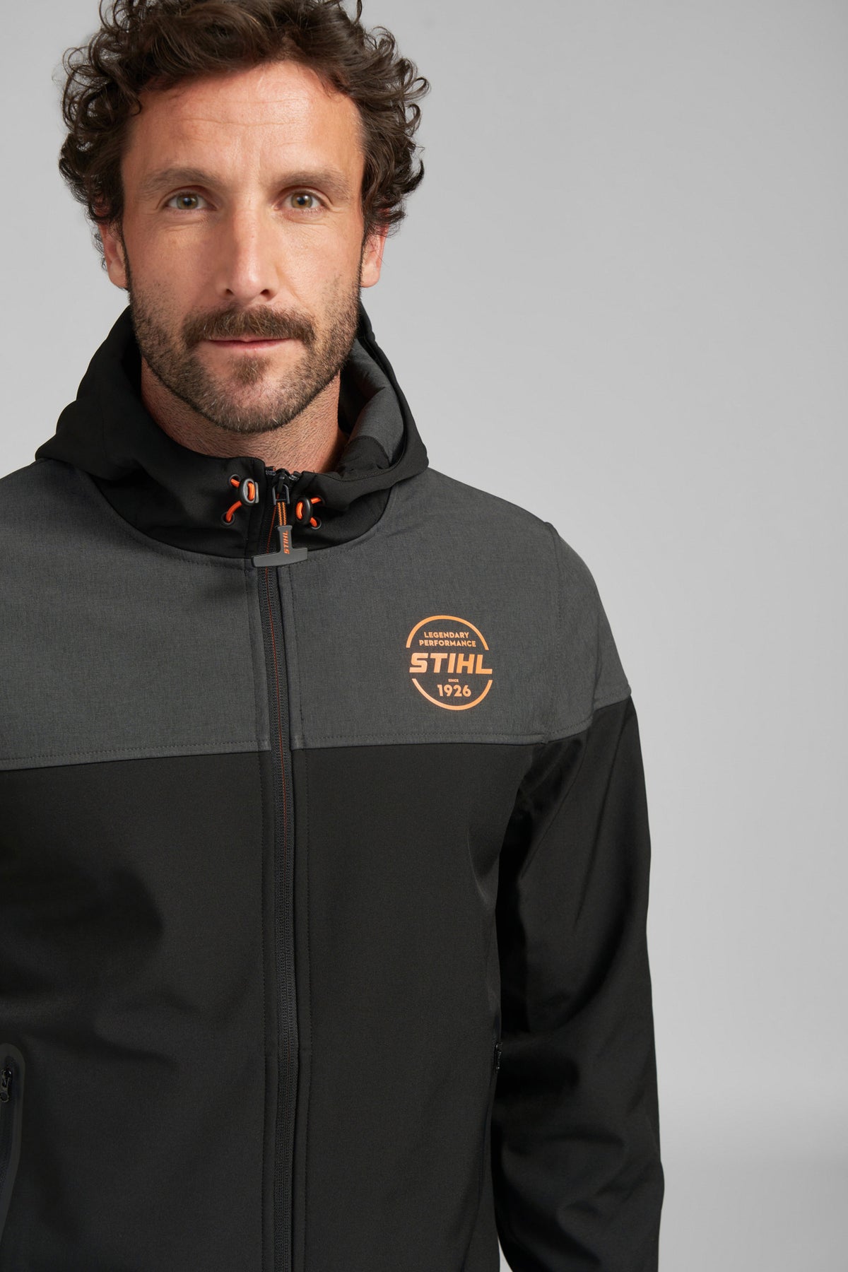 Softshell vest LOGO CIRCLE Heren