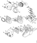STIHL flange (OEM 1128-120-2201)