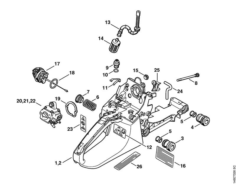 STIHL Spring OEM 11337913100 technical drawing position 6