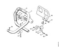 STIHL Handle tube with hose (OEM 1106-790-1517)