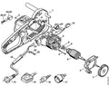 STIHL Rotor with fan. 230V/240V 1600/1800W (OEM 1208-600-1005)