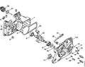 STIHL Crankcase half fan side (OEM 1135-020-2606)