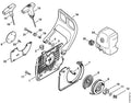 STIHL Carburetor box cover (OEM 1135-140-1901)