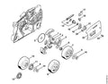 STIHL Set of spur gear/tension screw (OEM 1124-007-1008)