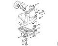 STIHL collar screw (OEM 4128-791-6101)