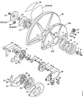 STIHL Thrust washer Ø 140 mm (OEM 4205-708-3001)
