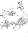 STIHL hood (OEM 1128-080-1635)