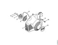 STIHL Fan housing with starter device (OEM 4229-080-2104)