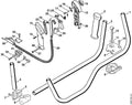 STIHL Clamping shell below (OEM 4116-791-0605)