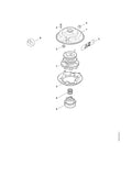 STIHL Compression spring (OEM 0000-997-2015)