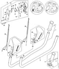 STIHL Throttle cable (OEM 4147-180-1100)