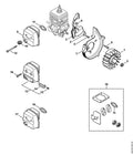STIHL silencer (OEM 4229-140-0600)