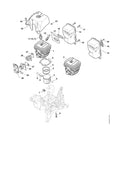 STIHL manifold (OEM 4238-141-2202)