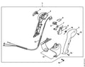 STIHL Throttle cable (OEM 4241-180-1101)