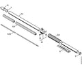 STIHL drive shaft (OEM 4243-711-3201)