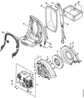 STIHL Blower housing outside (OEM 4244-701-0705)