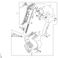 STIHL Control handle with throttle cable (OEM 4244-790-4901)