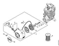 STIHL Starter cover (OEM 4282-190-0400)