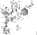STIHL Crankcase half fan side (OEM 4237-020-2600)