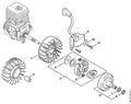 STIHL Clutch drum (OEM 4140-160-2910)
