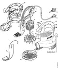 STIHL Warning pictogram BGE (OEM 0000-967-4006)