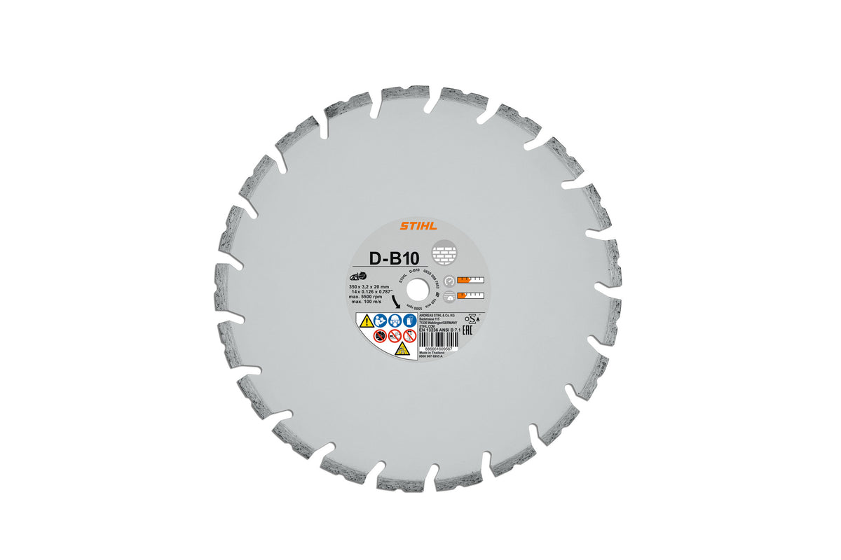 Diamant-doorslijpschijf D-B10, Ø 400 mm