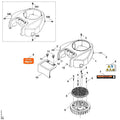 STIHL Warning notice (OEM 0004-967-7505)