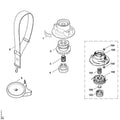 STIHL Compression spring (OEM 0000-997-3100)