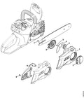 STIHL Sprocket cover MSA 200 (OEM 1251-640-1707)
