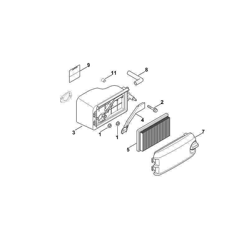 STIHL Bushing OEM 00021247000 technical drawing position 11