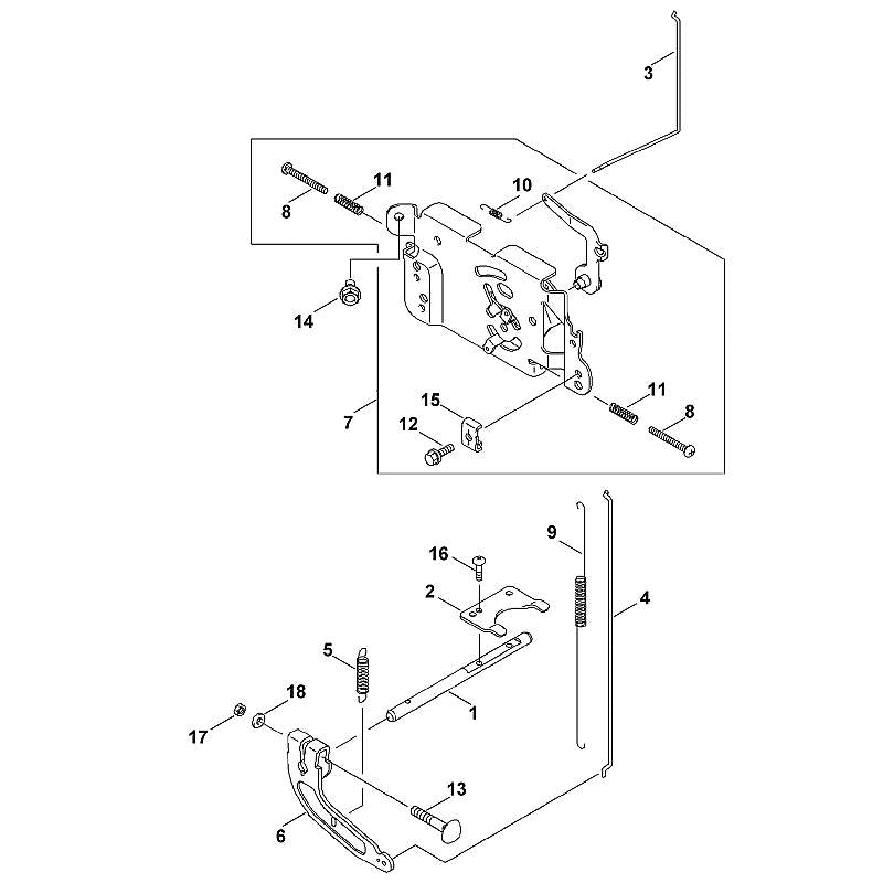 STIHL Screw OEM 00019519732 technical drawing position 8