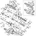 STIHL Gearbox housing UT (OEM 0011-641-0302)