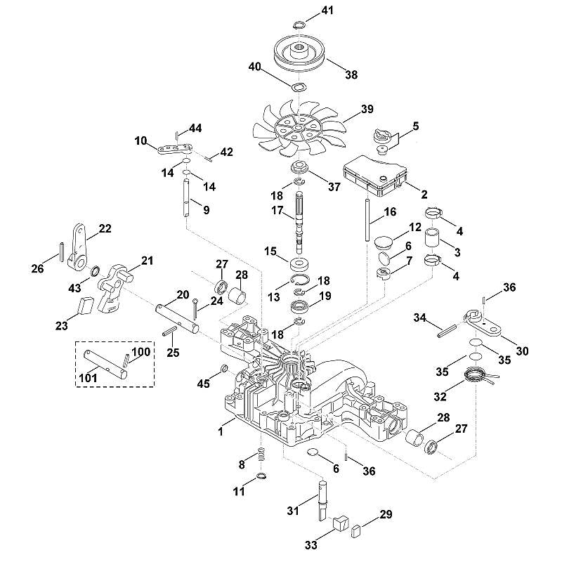 STIHL Sealing ring OEM 00109925504 technical drawing position 27