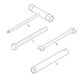 STIHL Spark plug wrench SW16x160 (OEM 0812-190-1002)