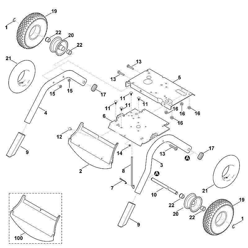 STIHL Hose 10x3 - 4 OEM 00007046705 technical drawing position 21