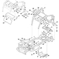 STIHL Screw M8x65 (DIN933 with free rotation) (OEM 0000-703-3720)