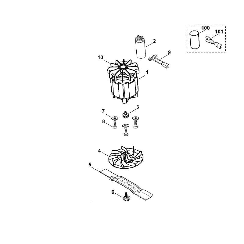 STIHL Condenser 12µF OEM 00006051000 technical drawing position 2