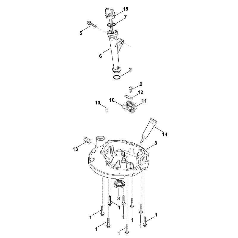 STIHL Sealing ring OEM 00029925506 technical drawing position 2