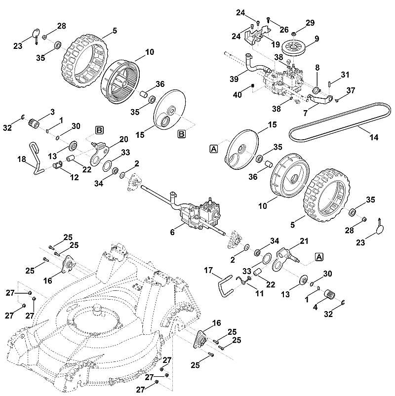 STIHL Screw with washer M4x8 OEM 00139509600 technical drawing position 37