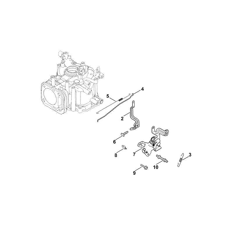 STIHL Spring OEM 00021042100 technical drawing position 3