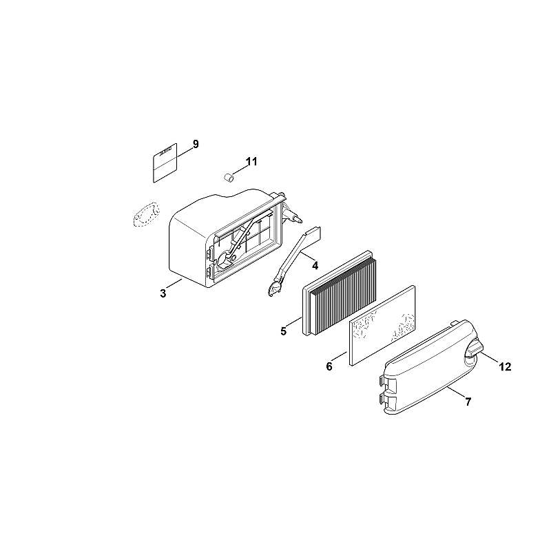 STIHL Bushing OEM 00021247002 technical drawing position 11