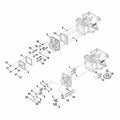 STIHL spring plate (OEM 0004-025-3001)