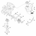 STIHL Tank cap (OEM 0004-353-0502)